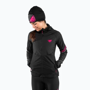 Kurtka do biegania damska DYNAFIT Alpine Reflective black out pink glo