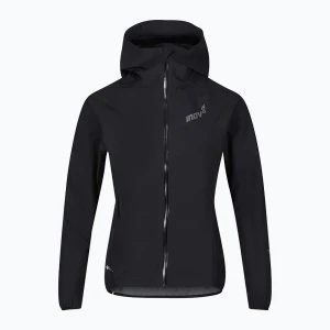 Kurtka do biegania damska Inov-8 Stormshell Full Zip V2 black