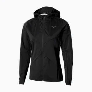 Kurtka do biegania damska Mizuno Tech Thermal Charge Hooded black