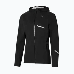 Kurtka do biegania damska Mizuno Waterproof 20K ER black