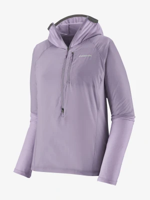 Kurtka do biegania damska Patagonia Airshed Pro Pullover - concrete purple