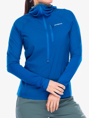 Kurtka do biegania damska Patagonia Airshed Pro Pullover - endles blue