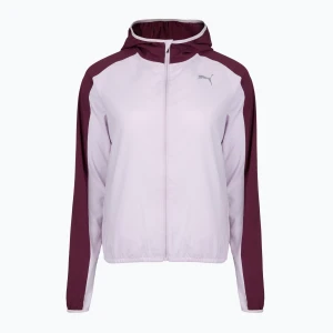 Kurtka do biegania damska Puma Run 5K Woven Jacket lavender fog Fioletowy