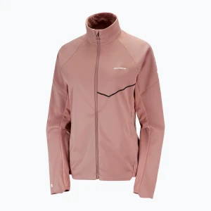 Kurtka do biegania damska Salomon Sense Softshell Jacket antler Różowy