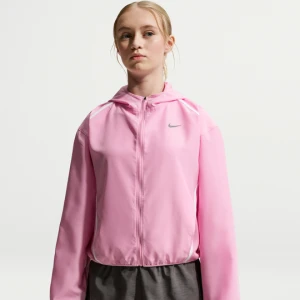 Kurtka do biegania dla dużych dzieci (dziewcząt) Nike Tempo Repel - Różowy