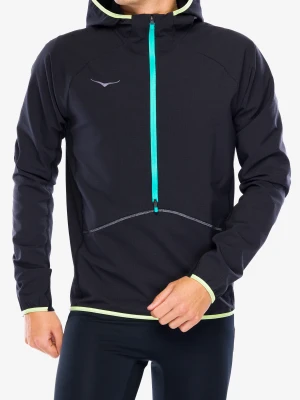 Kurtka do biegania Hoka SkyGlow Half-Zip - black