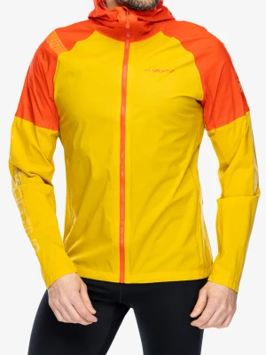 Kurtka do biegania La Sportiva Pocketshell Jacket - bamboo/cherry tomato