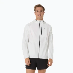 Kurtka do biegania męska ASICS Fujitrail Elite Waterproof Jacket cream Beżowy