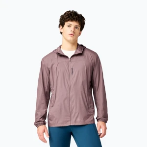 Kurtka do biegania męska Brooks Canopy Packable Jacket brown