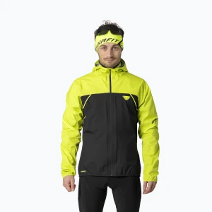 Kurtka do biegania męska DYNAFIT Alpine 3L ultra yellow