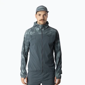 Kurtka do biegania męska DYNAFIT Trail Reflective cinder Niebieski