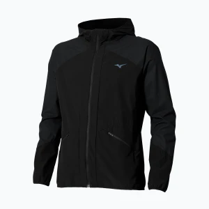 Kurtka do biegania męska Mizuno Active Alpha Hodded black