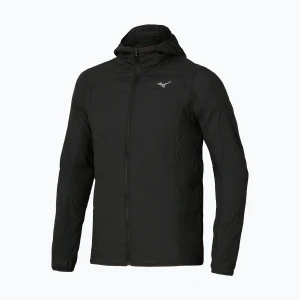 Kurtka do biegania męska Mizuno Tech Light Hooded black