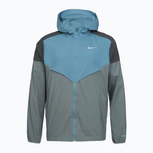 Kurtka do biegania męska Nike Impossibly Light Windrunner smoke grey / smokey blue / anthracite