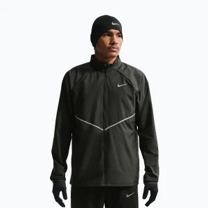Kurtka do biegania męska Nike Miler Repel UV black/black