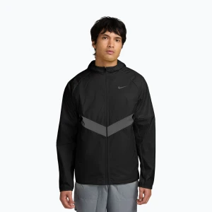 Kurtka do biegania męska Nike Miler Therma-Fit Repel Winterized black / black