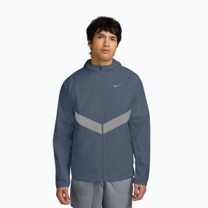 Kurtka do biegania męska Nike Miler Therma-Fit Repel Winterized new slate / black Niebieski