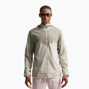 Kurtka do biegania męska Nike Stride Dri-Fit light army / spruce fog Szary