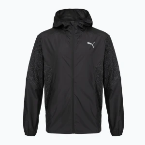Kurtka do biegania męska Puma Run AOP Lightweight Jacket black