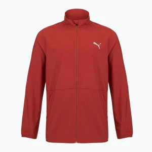 Kurtka do biegania męska Puma Run Favorite Woven Jacket bed Czerwony