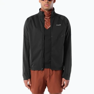 Kurtka do biegania męska Salomon Sense Softshell Jacket deep black