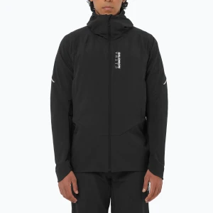Kurtka do biegania męska Salomon Ultra Softshell Jacket deep black