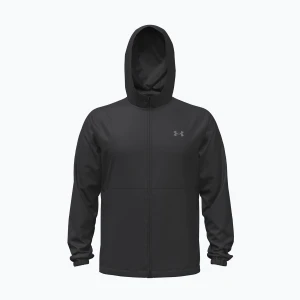 Kurtka do biegania męska Under Armour Velociti Hooded Jacket ultimate black / reflective