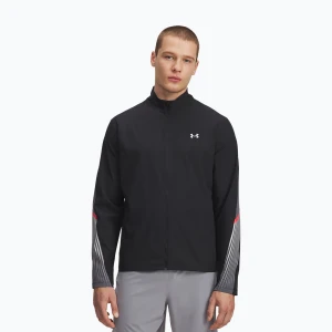 Kurtka do biegania męska Under Armour Velociti Storm black/castlerock/reflective