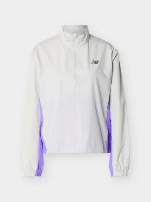 Kurtka do biegania New Balance jasnoszary