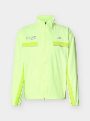Kurtka do biegania New Balance jasnozielony