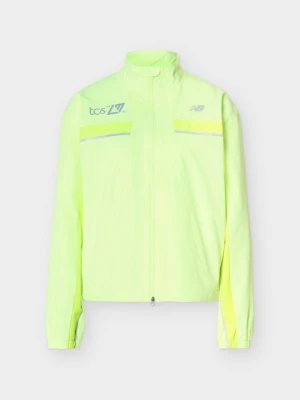 Kurtka do biegania New Balance żółty neon