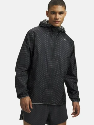 Kurtka do biegania Under Armour antracytowy