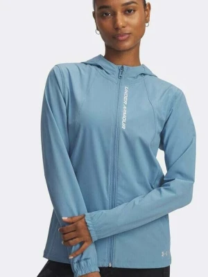 Kurtka do biegania Under Armour niebieski