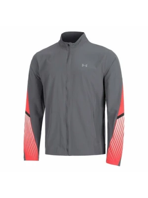 Kurtka do biegania Under Armour szary