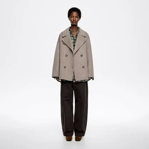 Kurtka dwustronna krótka taupe BIMBA Y LOLA