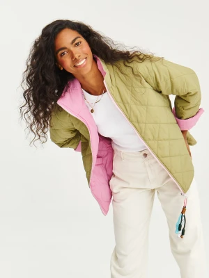 Kurtka dwustronna Poppy Pistachio Kiss XS