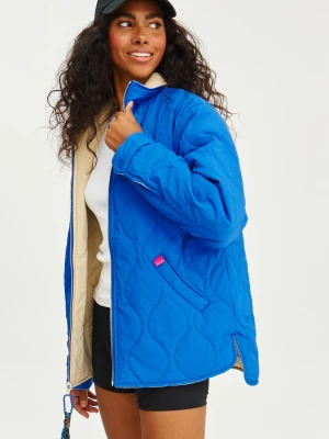 Kurtka dwustronna Poppy Retro Sky XS