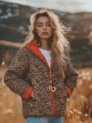 Kurtka dwustronna Poppy Wildheart XS