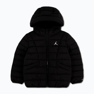 Kurtka dziecięca Jordan Midweight Puffer W / Pipping black Nike Jordan