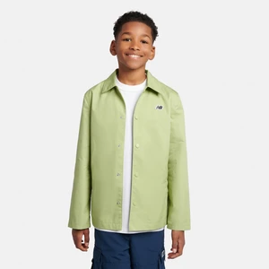 Kurtka dziecięca New Balance LAKB0140EEN – zielona