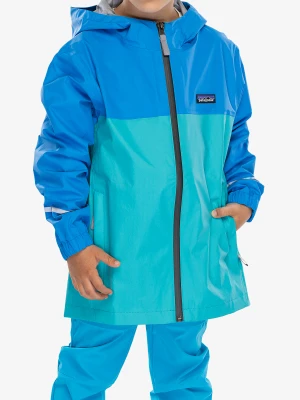 Kurtka dziecięca Patagonia Torrentshell 3L Jkt - vessel blue