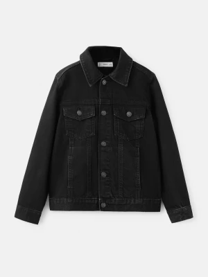 Kurtka dżinsowa black denim - Dzieci - - MANGO KIDS