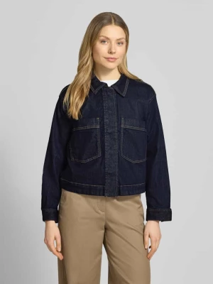 Kurtka dżinsowa o kroju regular fit z mieszanki bawełny Tom Tailor