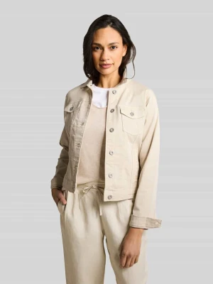 Kurtka dżinsowa o kroju regular fit z mieszanki bawełny Tom Tailor