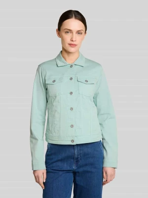 Kurtka dżinsowa o kroju regular fit z mieszanki bawełny Tom Tailor