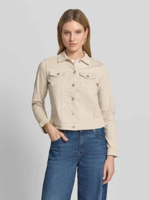 Kurtka dżinsowa o kroju regular fit z mieszanki bawełny Tom Tailor