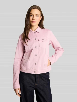 Kurtka dżinsowa o kroju regular fit z mieszanki bawełny Tom Tailor