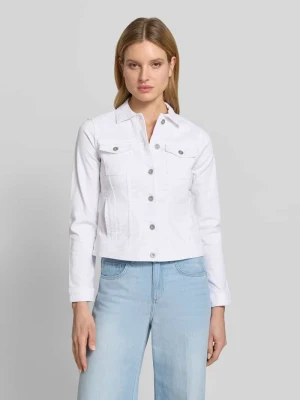 Kurtka dżinsowa o kroju regular fit z mieszanki bawełny Tom Tailor