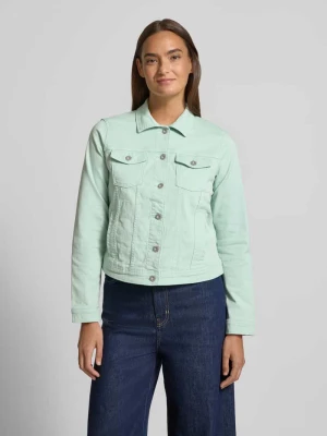 Kurtka dżinsowa o kroju regular fit z mieszanki bawełny Tom Tailor