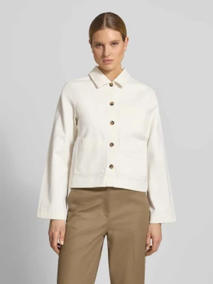 Kurtka dżinsowa o kroju relaxed fit z mieszanki bawełny organicznej model 'HOTEL AMOUR' Selected Femme